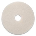Americo Polishing Pads, 14" Diameter, White, PK5 401214